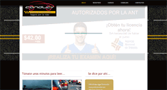 Desktop Screenshot of conducirloja.com